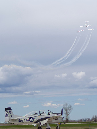 Snowbirds Swoop Over Trojan