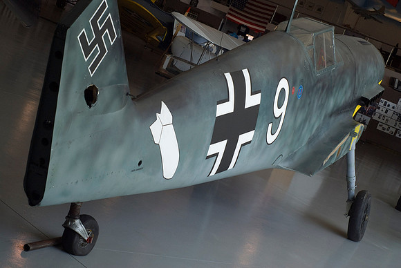 BF 109 Fuselage 20mm Shell Hole
