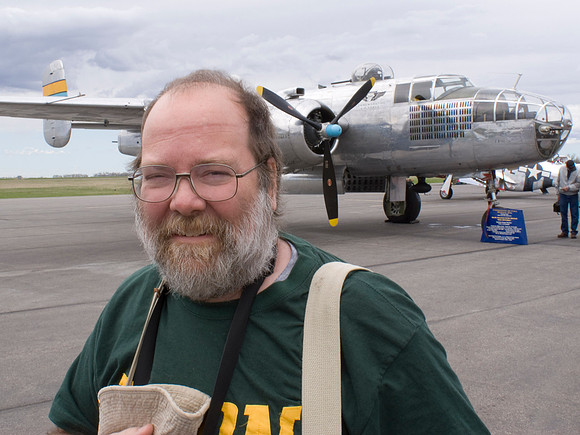 Bob With B25 Mitchell