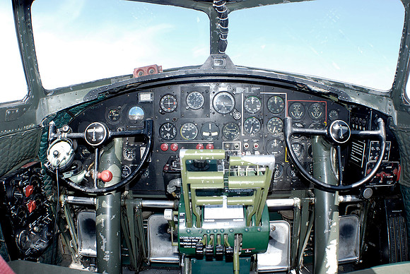 B-17G Cockpit