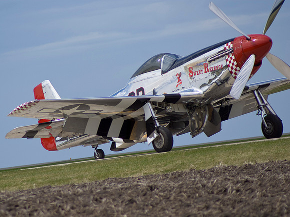 P51 Mustang From The Dirt
