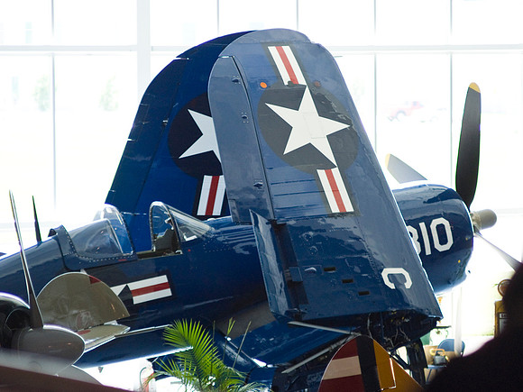 F4U Corsair In The Front Window