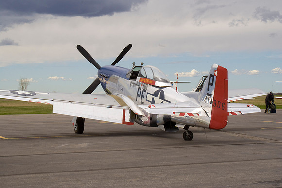 P51 Mustang On Disply